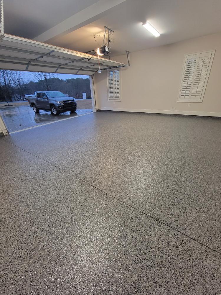 Image showcasing Garage Flooring Atlanta | ACC Facility Services